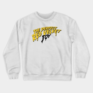 The Perfect Red Velvet "Joy" Crewneck Sweatshirt